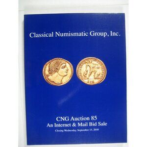 Classical Numismatic Group Catalog Auction 85 September 15 2010 CNG Coins